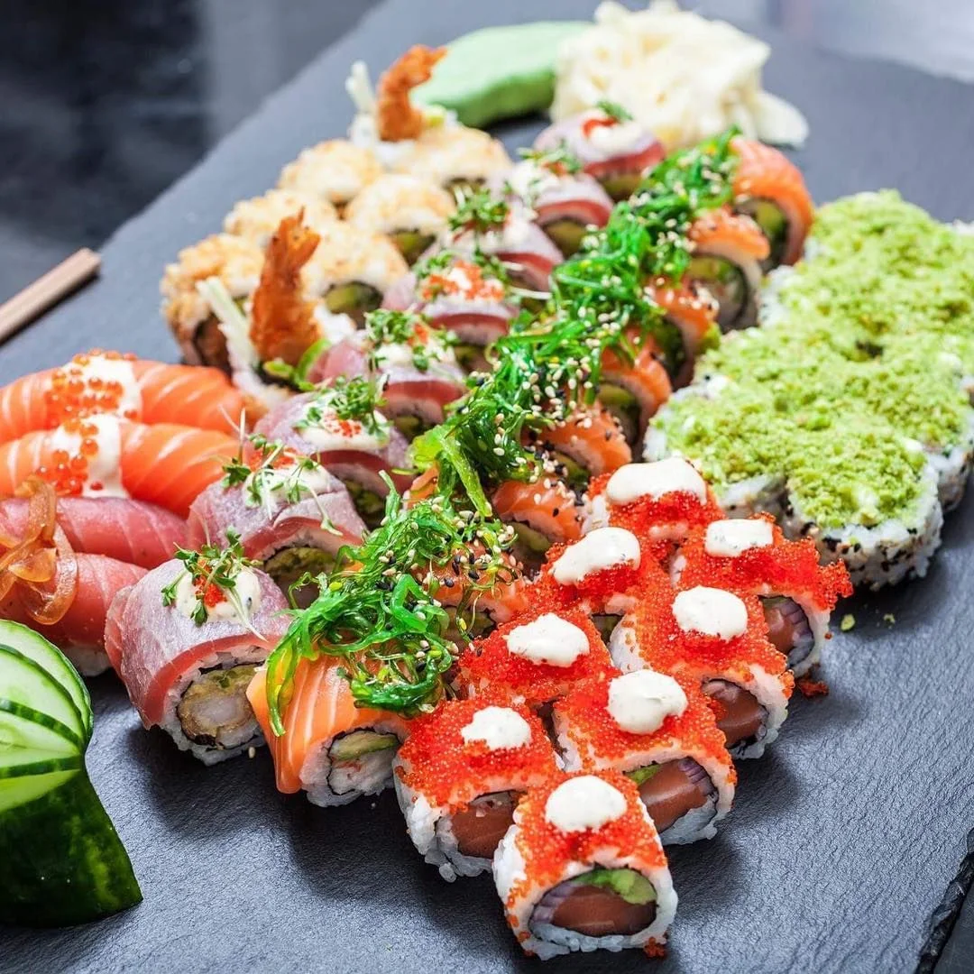 Sushi platter